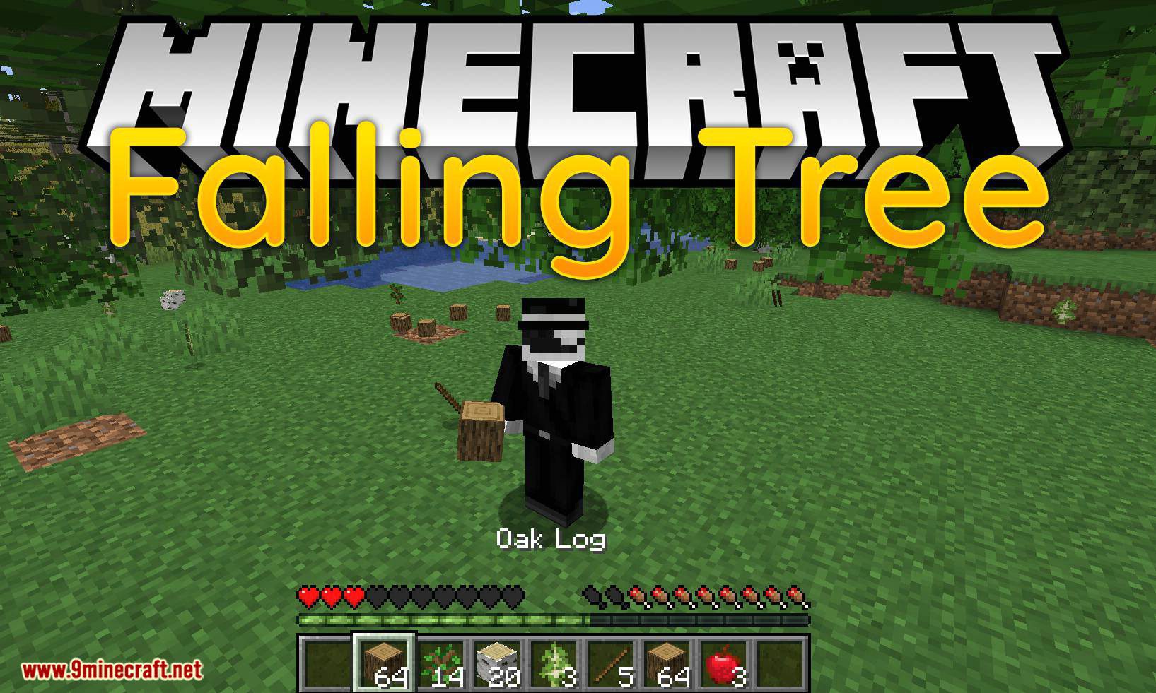 Falling Tree Mod 1 16 3 1 15 2 Break Down Trees By Only Cutting One Piece Of It 9minecraft Net