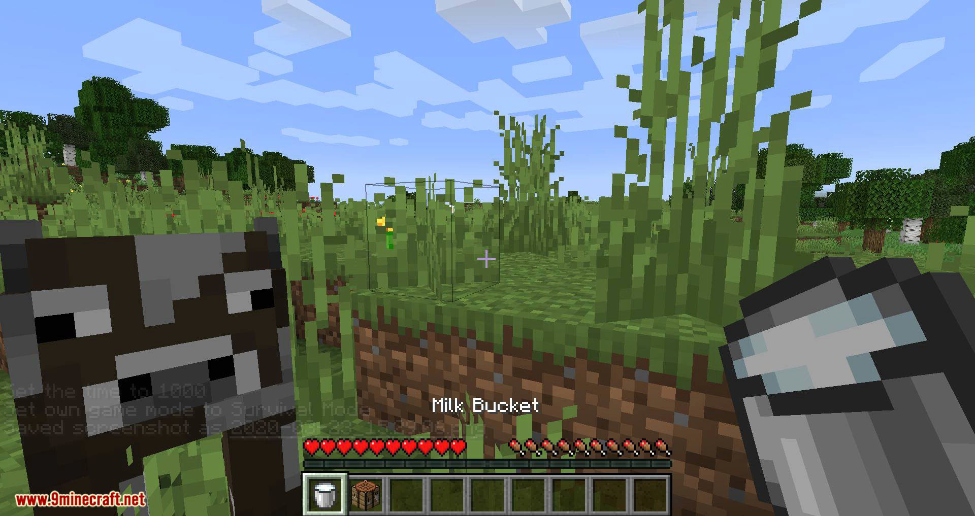 Nutritious Milk Mod 1.17.1/1.16.5 (Use Milk Like Food)