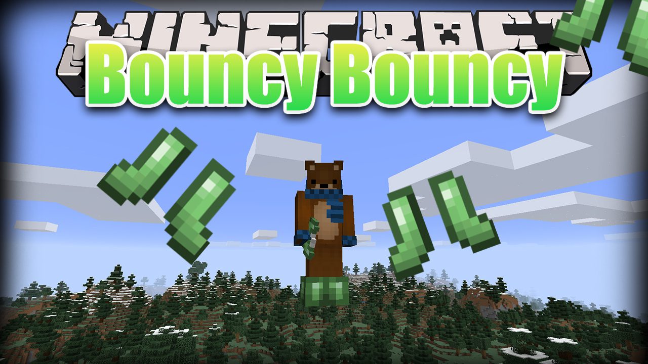 Bouncy Bouncy Mod 1 15 2 Slime Boots Slime Sling 9minecraft Net