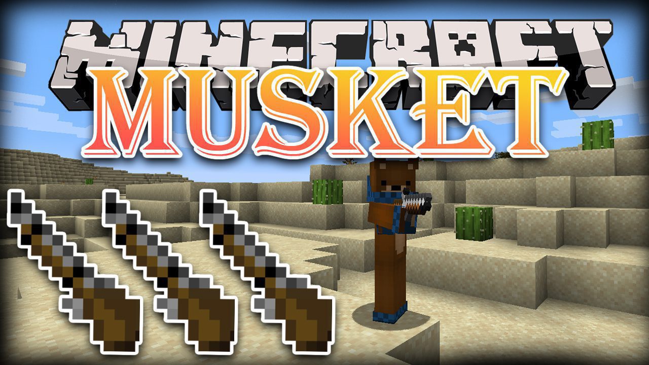 Musket Mod 1 14 4 New Weapon 9minecraft Net