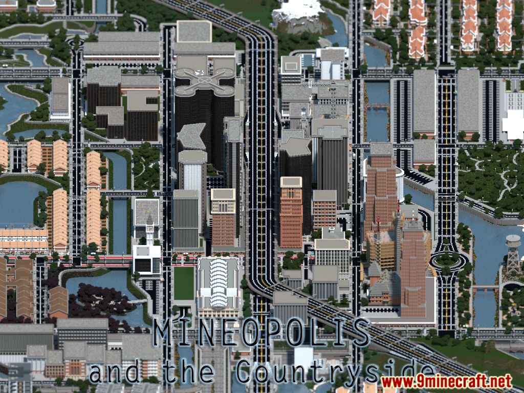 Modern City Map Generator