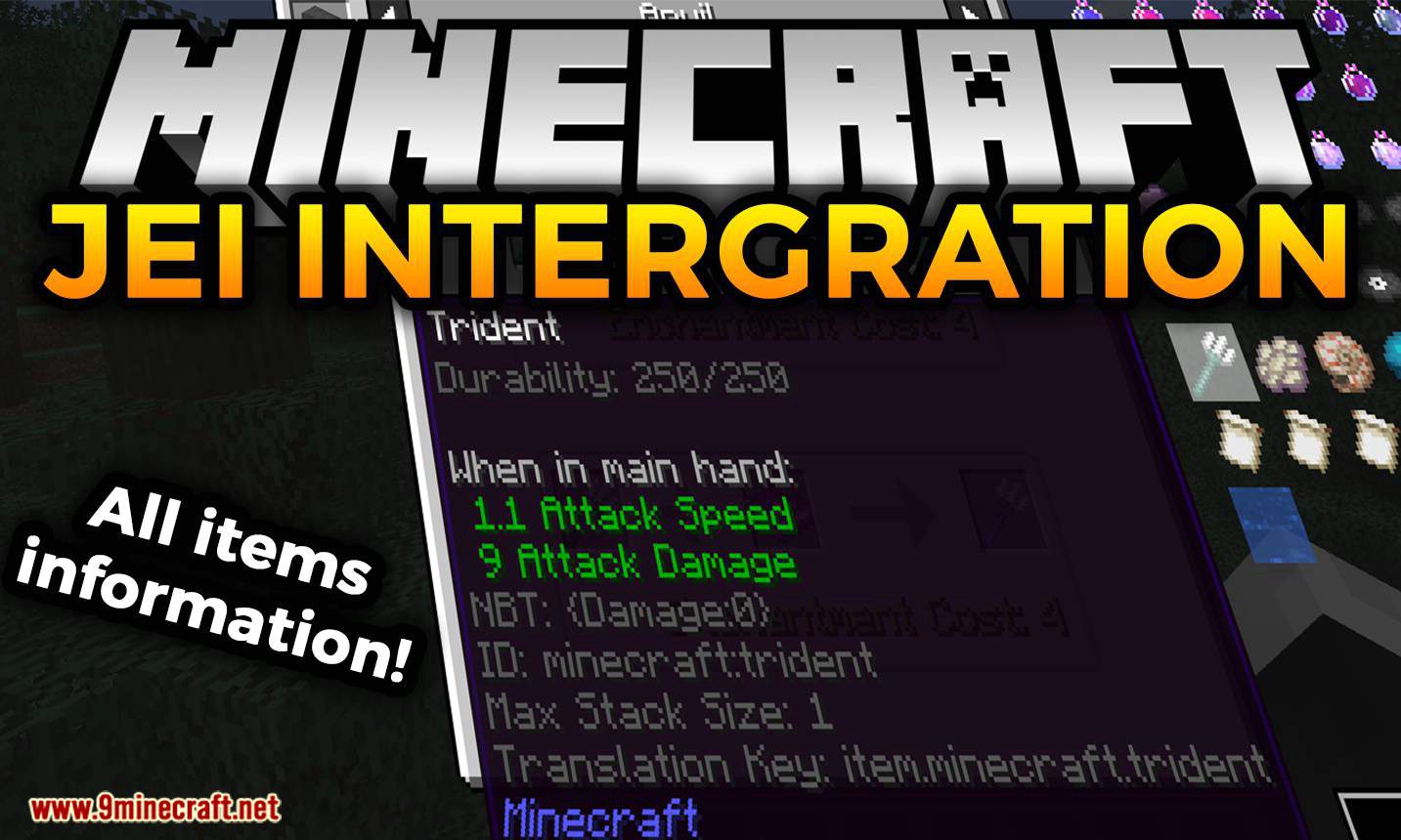 Jei Integration Mod 1 16 3 1 15 2 View Items And Recipes 9minecraft Net