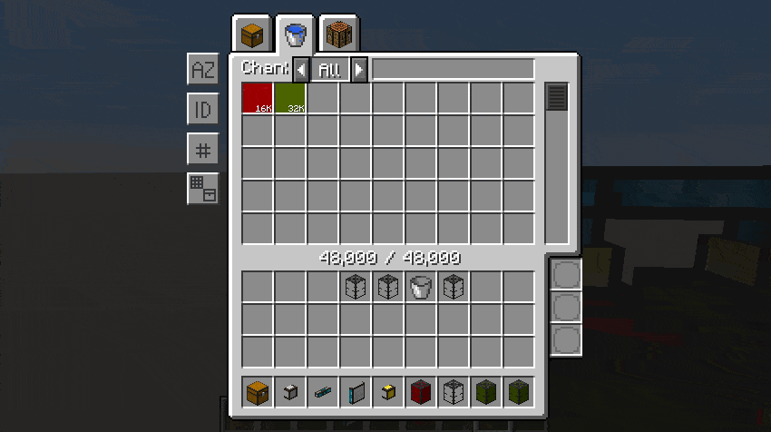 Integrated Terminals mod for minecraft gif