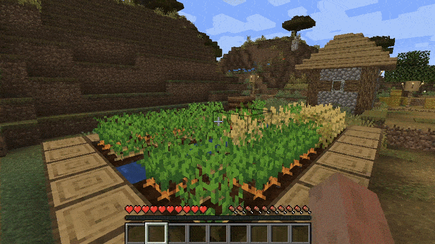 Replanting Crops mod for minecraft 21