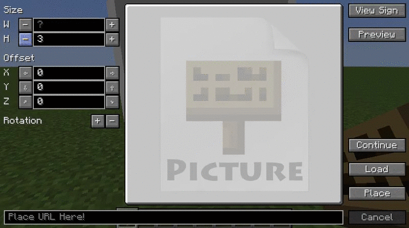 SignPicture Mod How to use 4