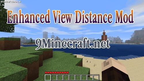 Enhanced View Distance Mod 1.4.2 - 9Minecraft.Net