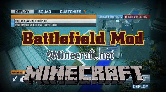 Battlefield Mod 1.4.5 by Minecraftingforlife