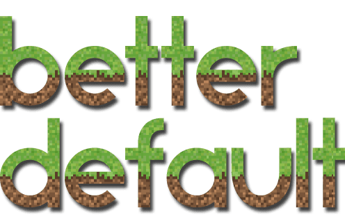 BetterDefault Resource Pack