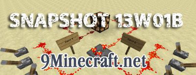 Minecraft-Snapshot-13w01b