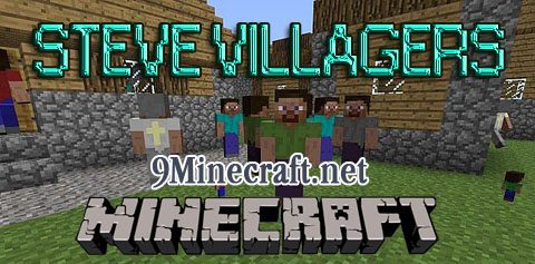 Steve-Villagers-Mod