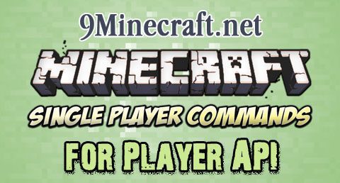 Minecraft Mod - Single Player Commands Download