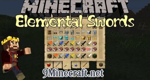 Elemental Swords Mod for Minecraft 1.6.4