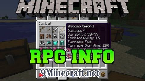 Item Information Mod 9minecraft Net Item Information Mod 9minecraft Net