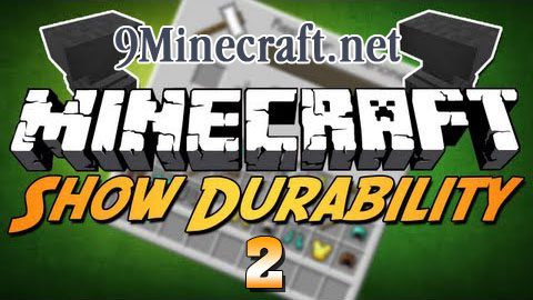 Show Durability 2 Mod 1 7 10 9minecraft Net