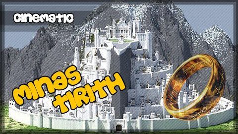 Minas Tirith Cities Of Middle-earth Map Lord Of The Rings GD BX 3707