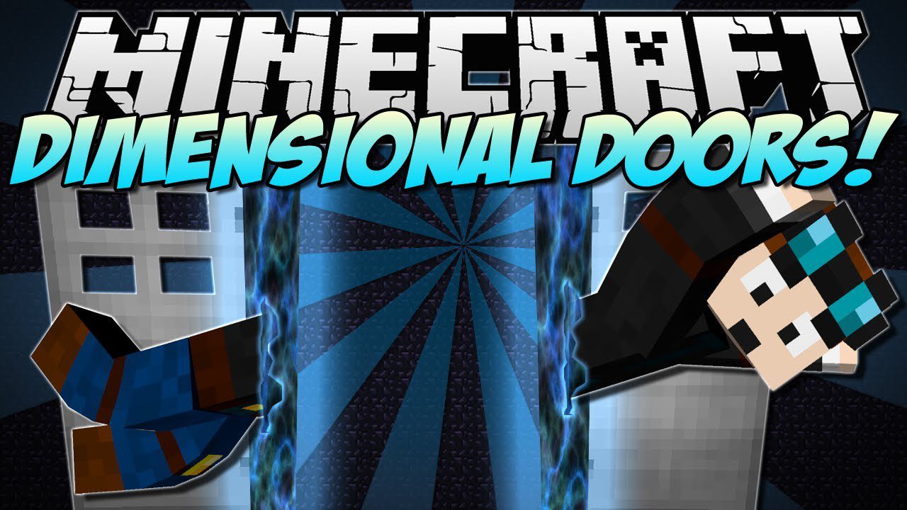 glitch doors  Minecraft Skin