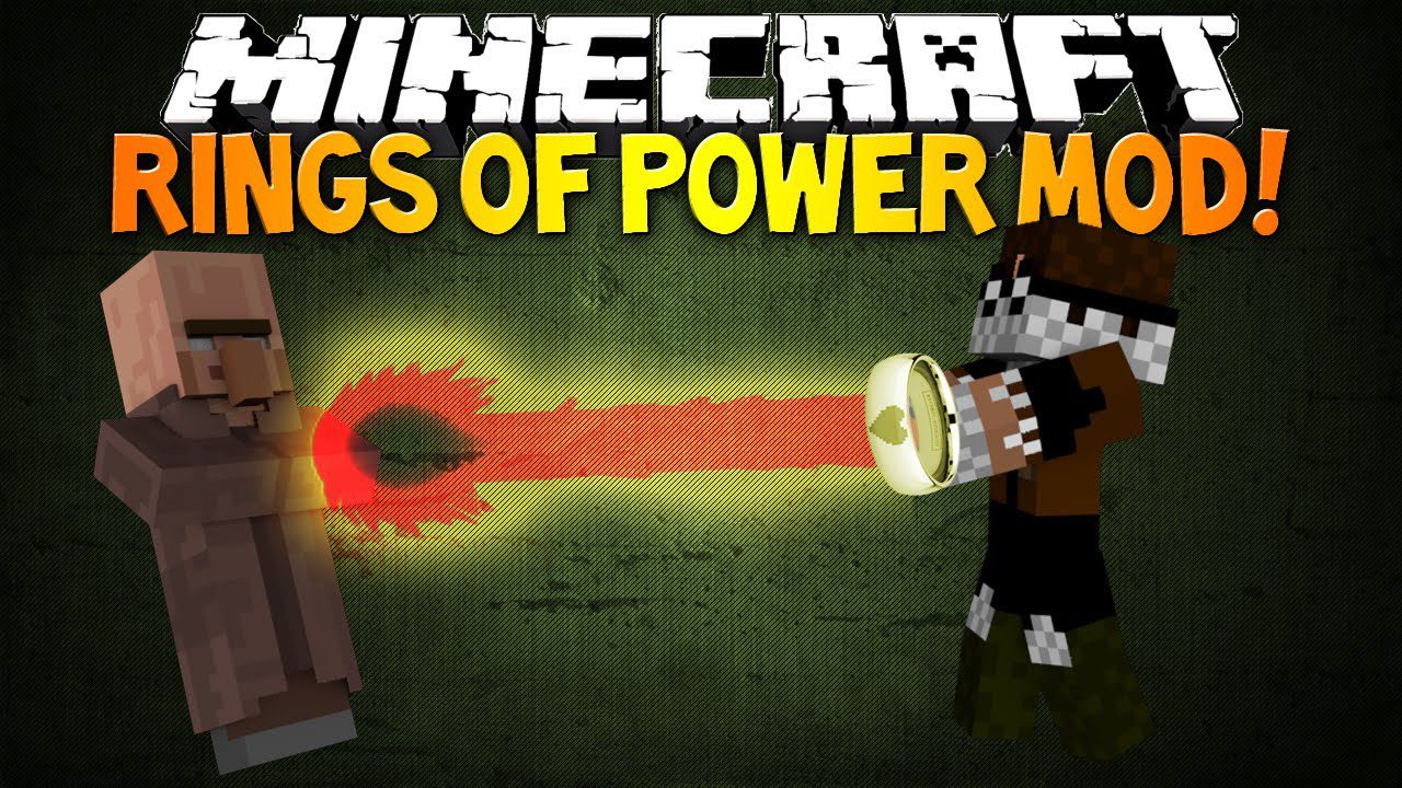 Minecraft power. Power майнкрафт. The Rings of Power Mod. Minecraft Rings of Power. Кольцо майнкрафт.