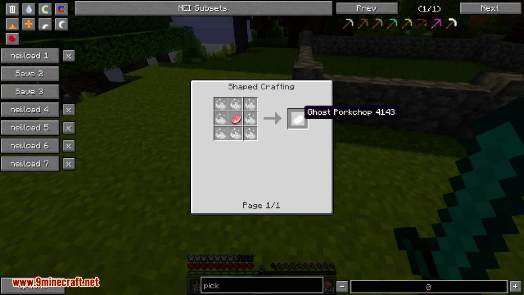 Ghost Mod Crafting Recipes 1