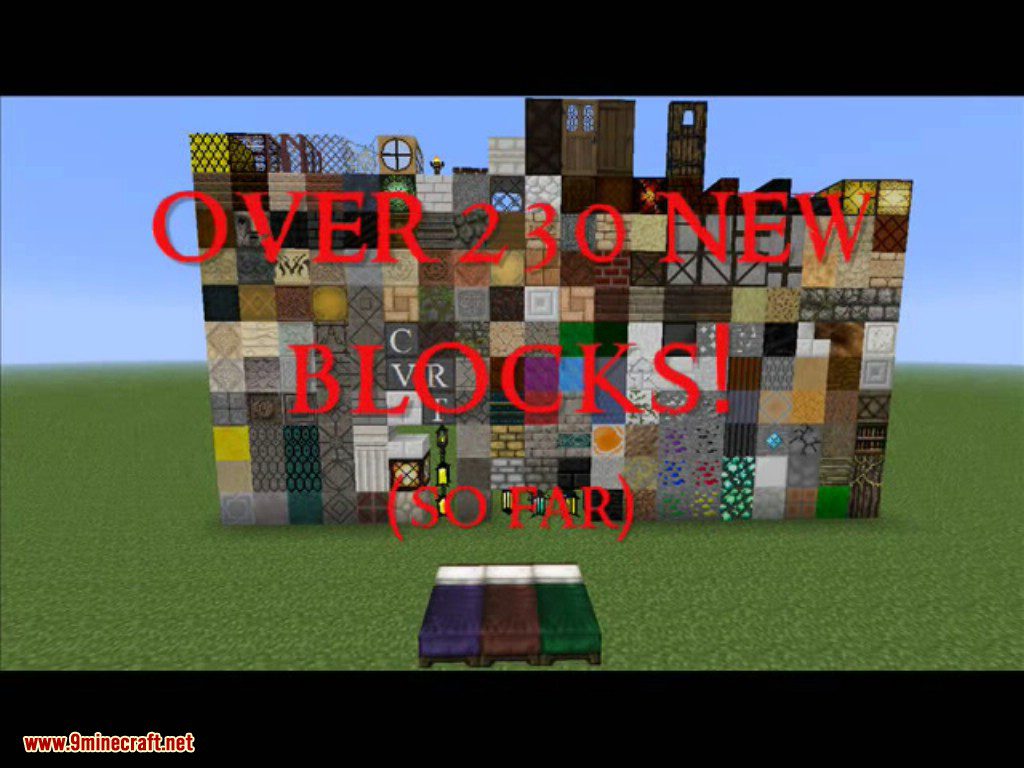 all blocks in the mod image - Awaken Dreams - Lord of the Rings