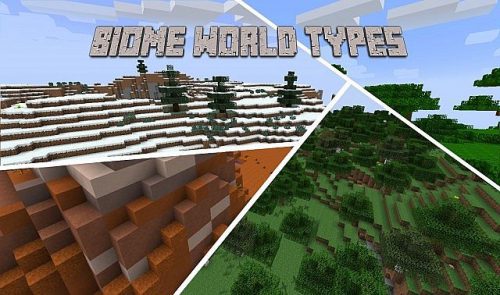 Biome-World-Types-Mod