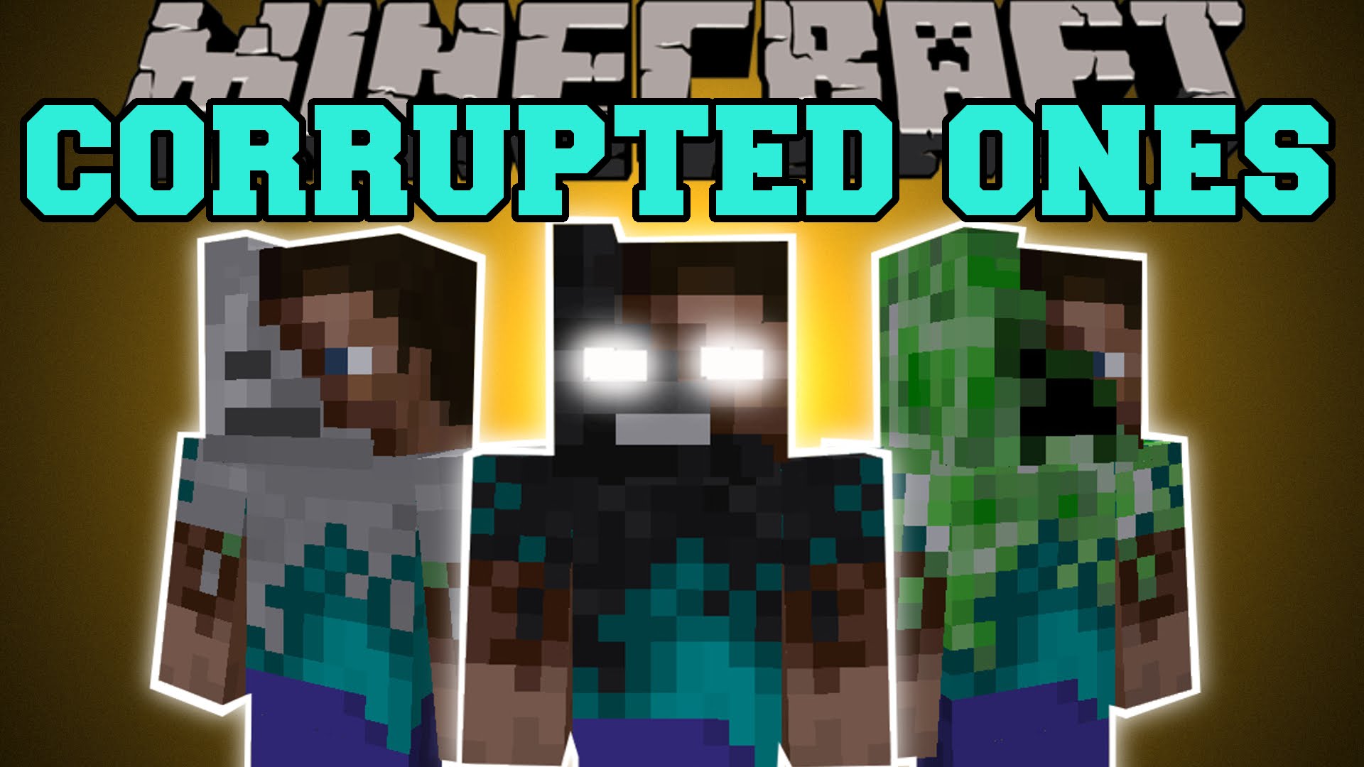 corrupted herobrine Minecraft Skin