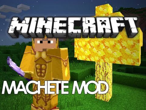 Machetes Addon mod - Mods for Minecraft