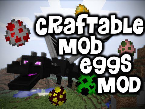 Craftable-MobEggs-Mod