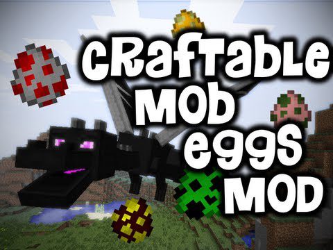 Craftable Mobeggs Mod 1 7 10 9minecraft Net