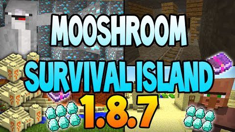 Mooshroom-survival-island-and-dungeons-seed