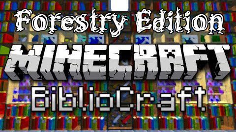 BiblioWoods Forestry Edition Mod 1.11.2, 1.7.10 For BiblioCraft.