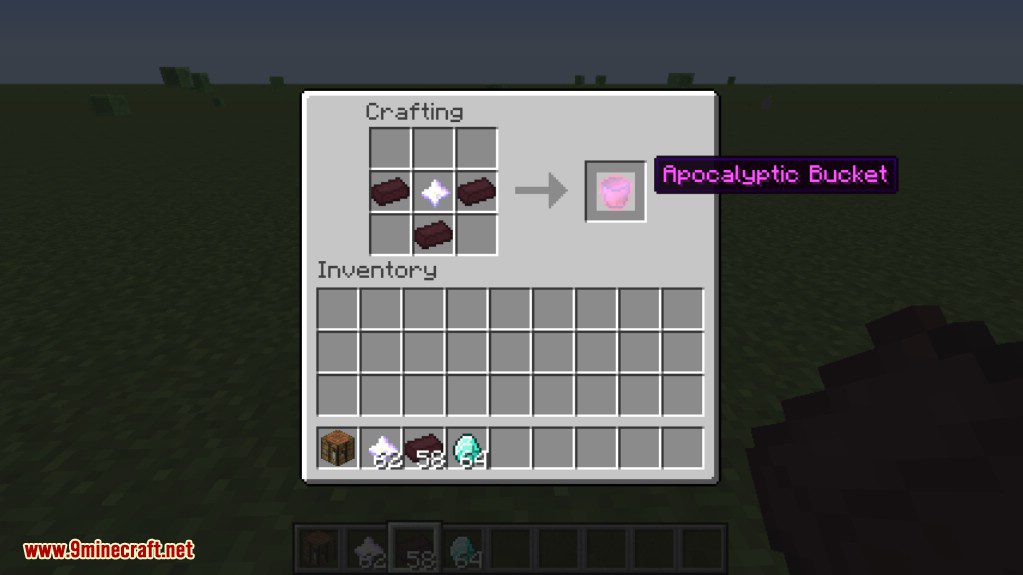 ApocaBuckets Mod Crafting Recipes 1