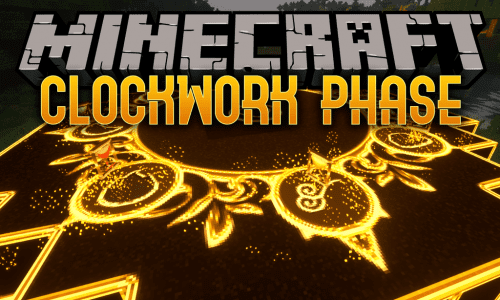 Clockwork Phase mod for minecraft logo