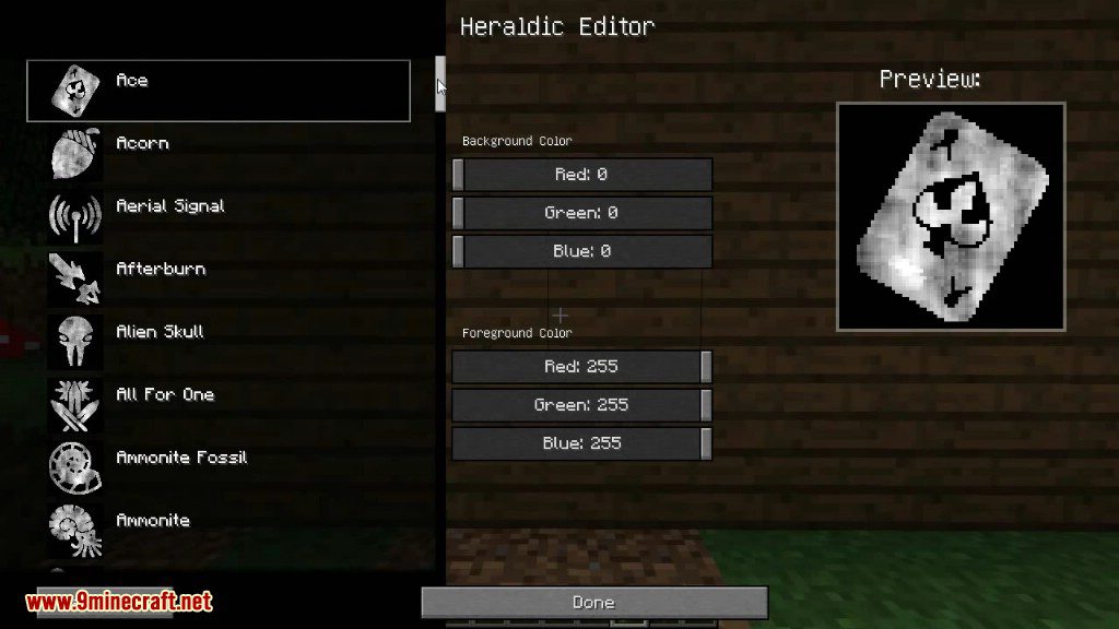 CraftHeraldry Mod Screenshots 1