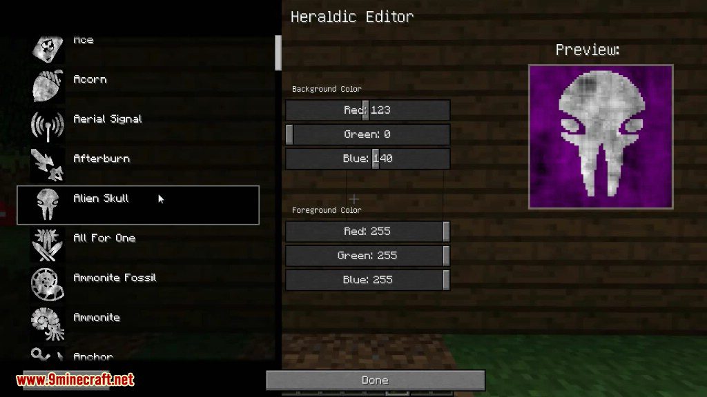 CraftHeraldry Mod Screenshots 2