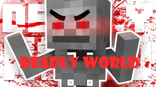 Deadly World mod for minecraft logo