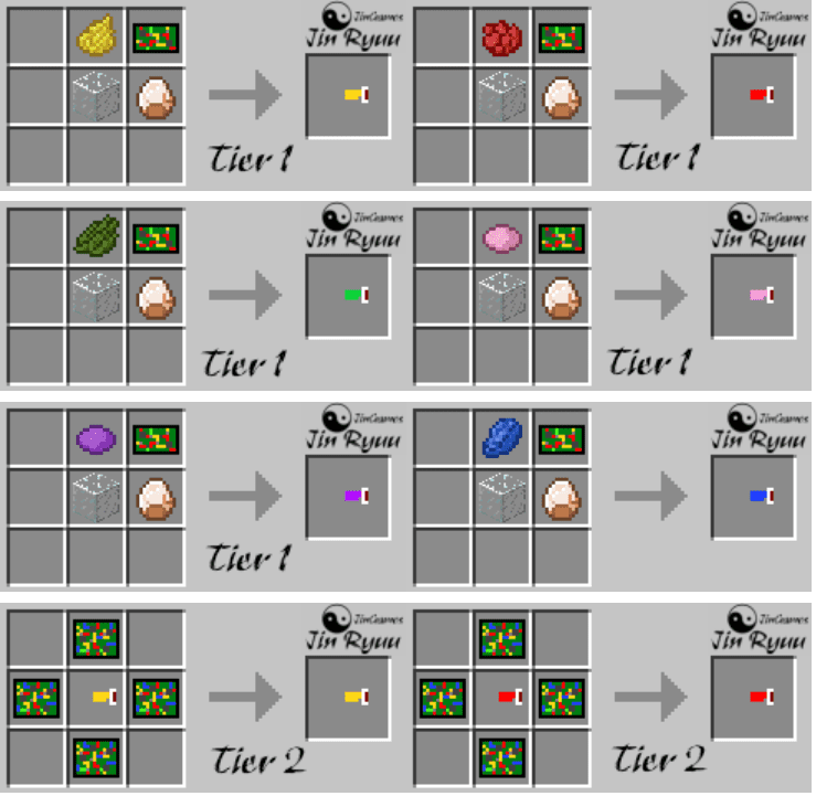 Dragon Block C Mod Crafting Recipes 11