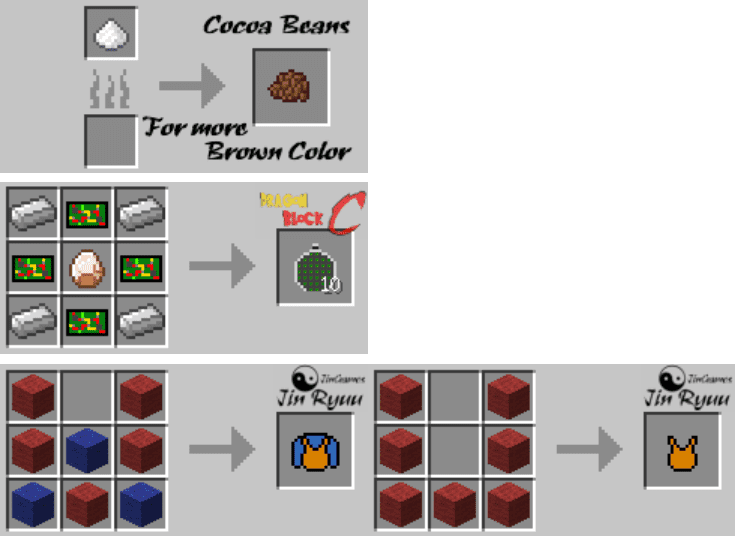 Dragon Block C Mod Crafting Recipes 9