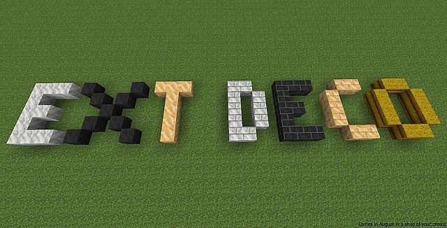 Extended Decorations Mod 1.7.10
