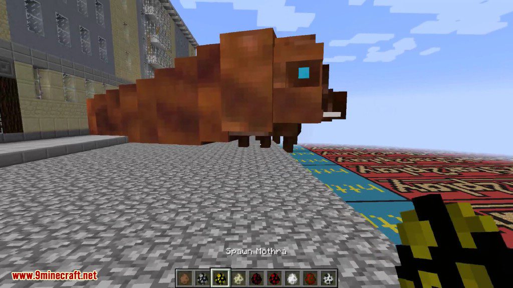 minecraft godzilla mod id