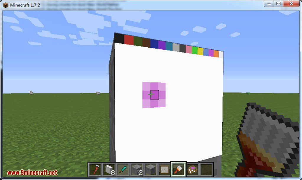 Mine Painter Mod How to use 18