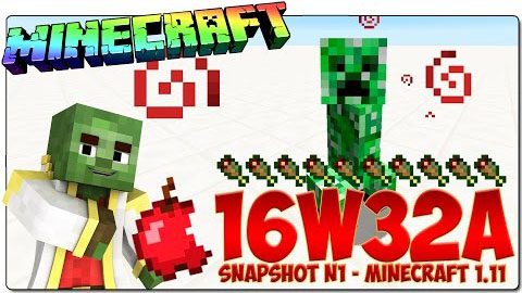 Minecraft 1.11 Snapshot 16w32a