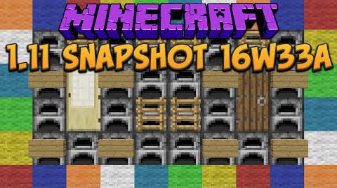 Minecraft 1.11 Snapshot 16w33a