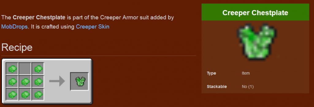 MobDrops Mod Crafting Recipes 3