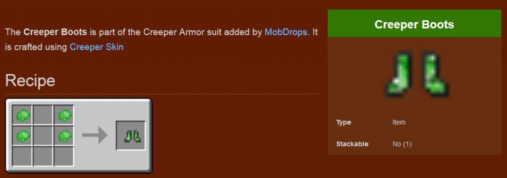 MobDrops Mod Crafting Recipes 5