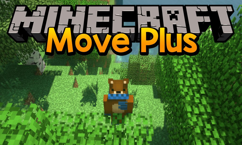 Move Plus mod for minecraft logo