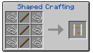 OpenBlocks Mod Crafting Recipes Rope Ladder