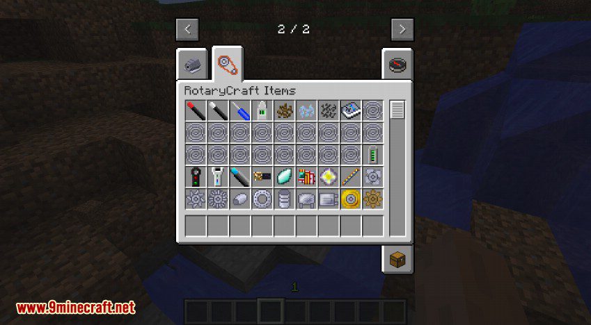 RotaryCraft Mod- Creative Inventory 3