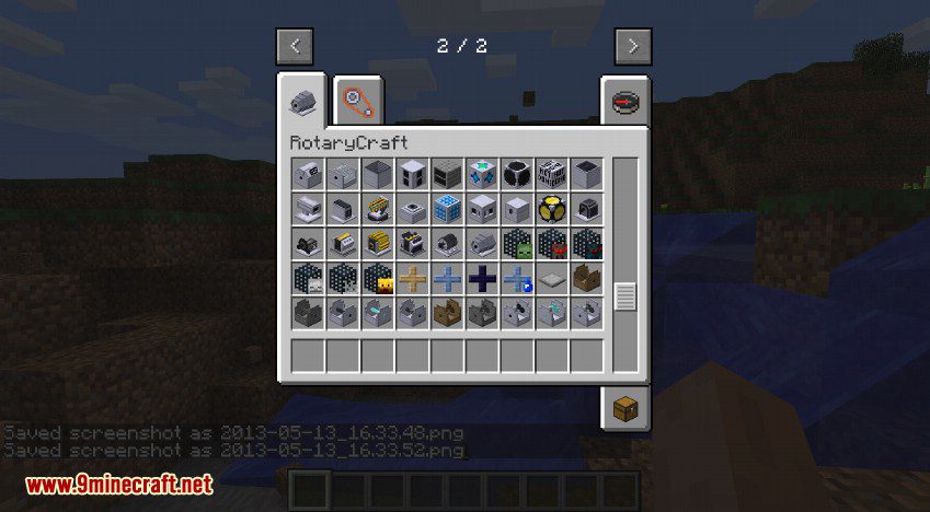 RotaryCraft Mod Creative Inventory 5