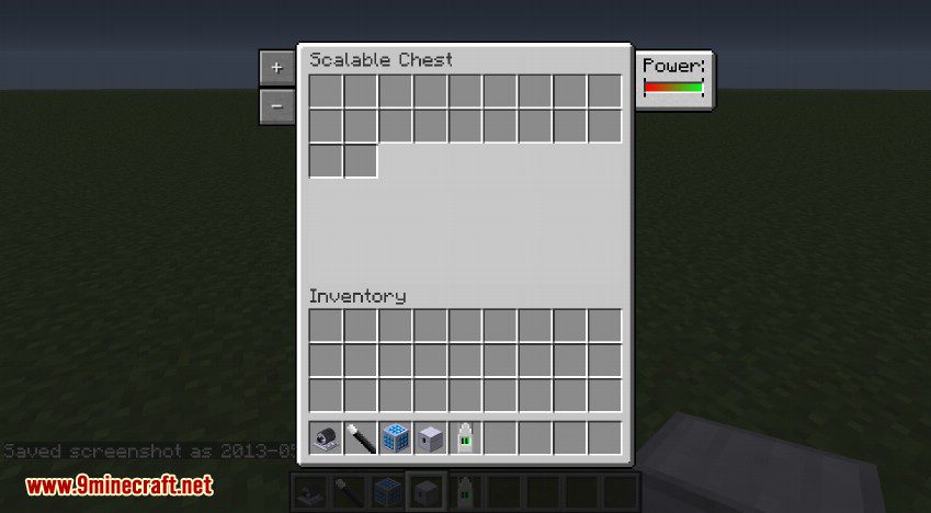 RotaryCraft Mod Rotary Chest GUI