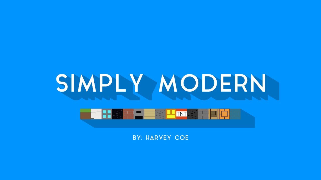 Simply Modern Resource Pack